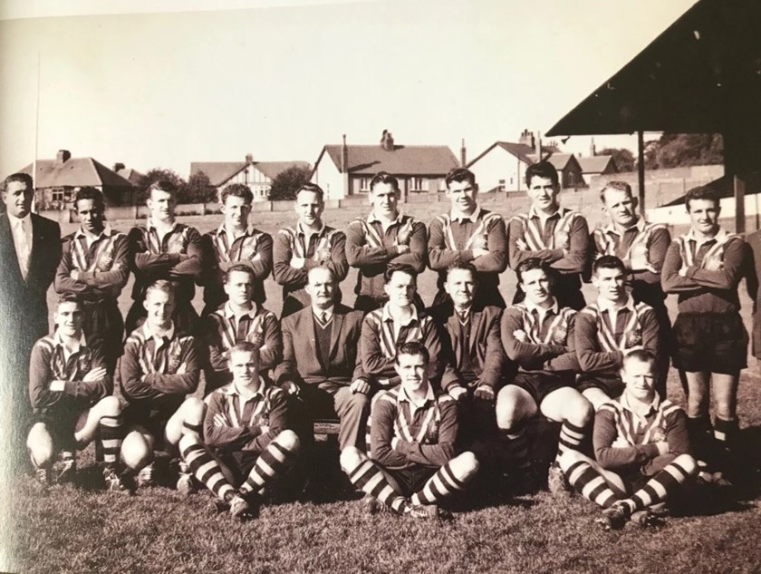 Lionel Morgan and the 1960 World Cup side.