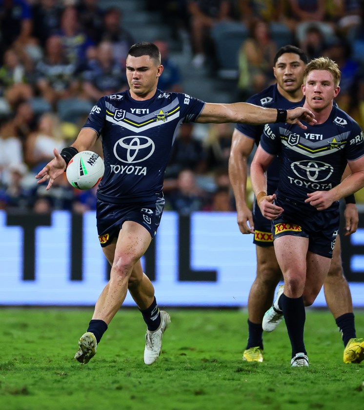 Jake Clifford will pair with North Queensland Cowboys captain Tom Dearden in the halves for the final against Newcastle.