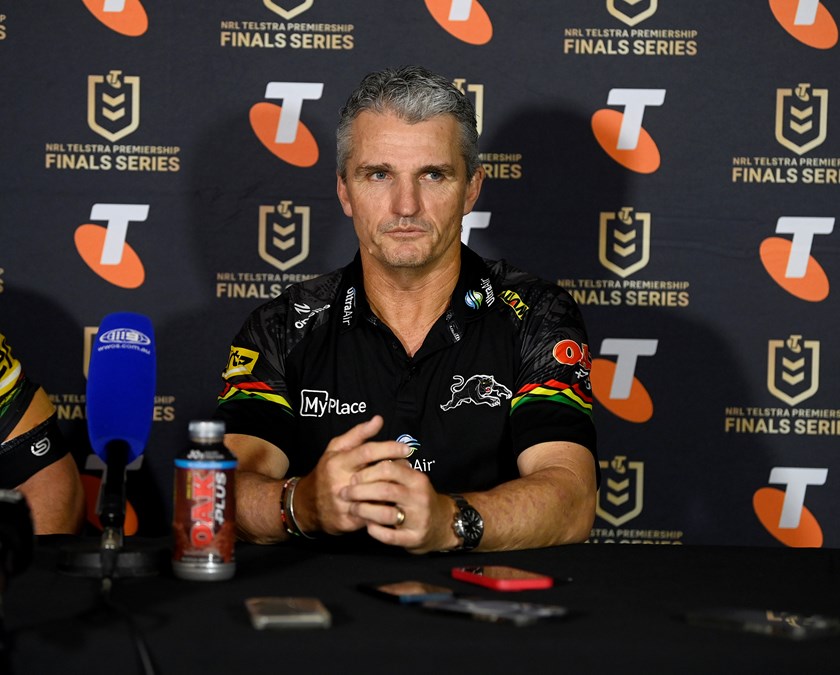 Panthers coach Ivan Cleary was frustrated with a controversial obstruction ruling in Saturday night's win over the Sharks.