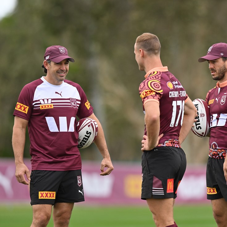 Pick and stick: Thaiday urges Maroons to shun recent trend of changes