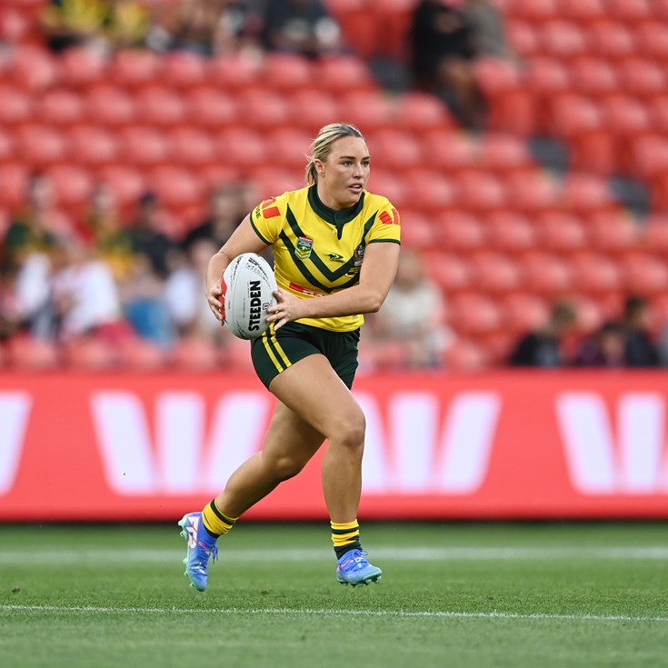 The chat behind Higgins' rapid rise to Jillaroos debut