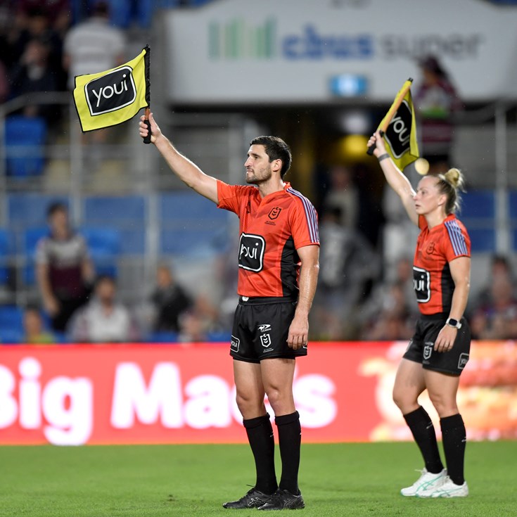 NRL Match Officials: Women's Origin Game One & Round 11