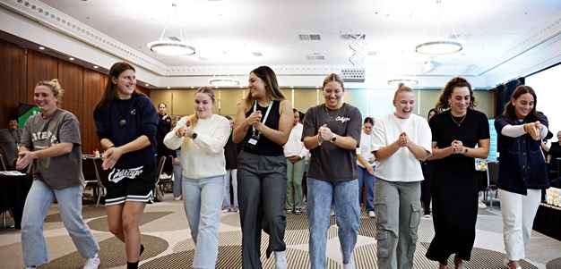 Health, theatre and finance: Inside the NRLW Rookie Camp