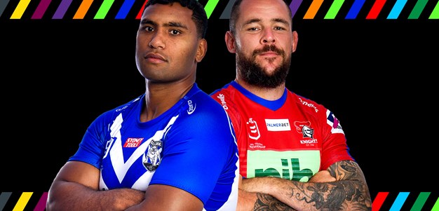 Bulldogs v Knights: Okunbor late call-up; Barnett, Clune return