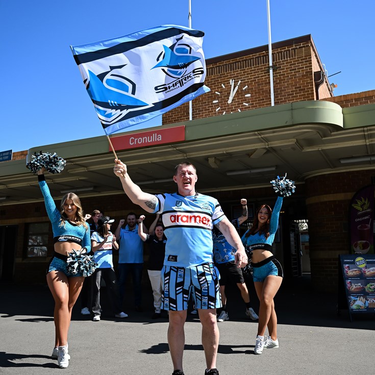 Gallen urges fans to board the G-Train to inspire Sharks to victory