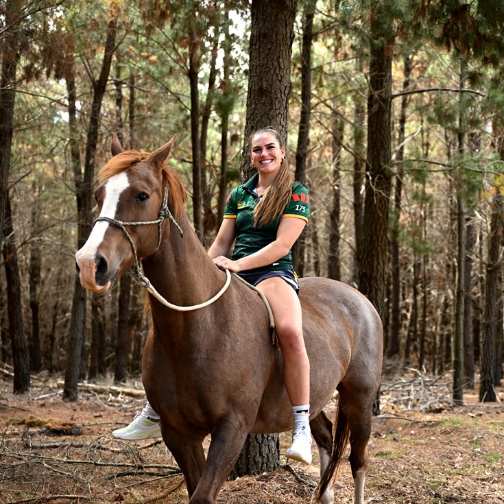 The family sacrifice driving Whitfeld to Jillaroos dream