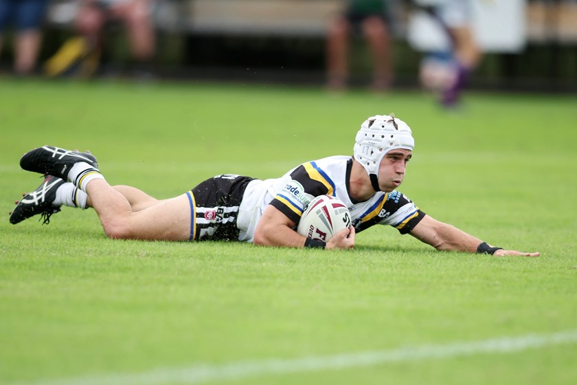 Jye Gray was a star five-eighth for his title winning Under 18 Auswide Bank Mal Meninga Cup team in 2022.