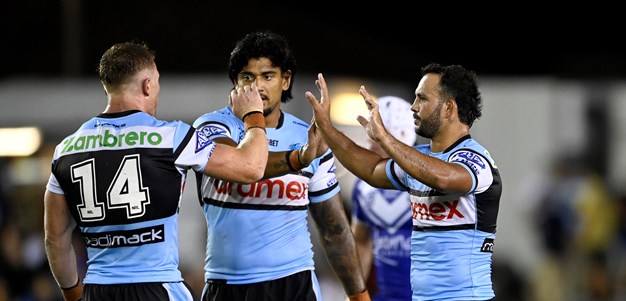 Sharks win arm-wrestle in gritty pre-season battle