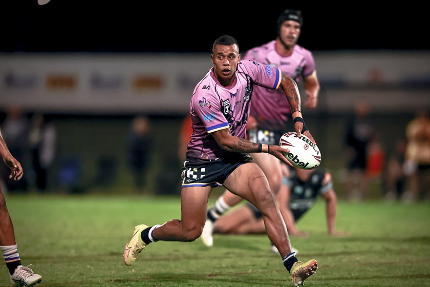 Tristan Sailor in action for the Souths Logan Magpies.