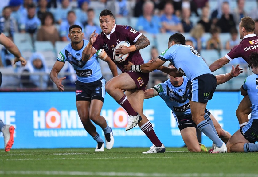 Jaydn Su'A is chasing a Queensland State of Origin call up.