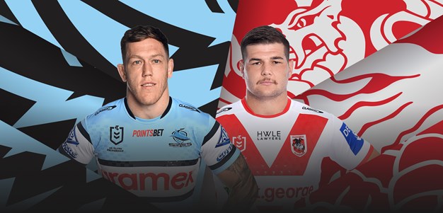 Sharks v Dragons: Same 17 for Fitzy; Mbye late call-up