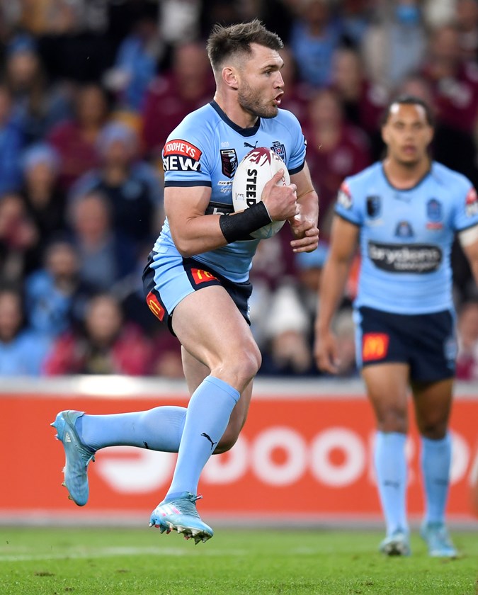 Angus Crichton is set for his first State of Origin game since 2022.