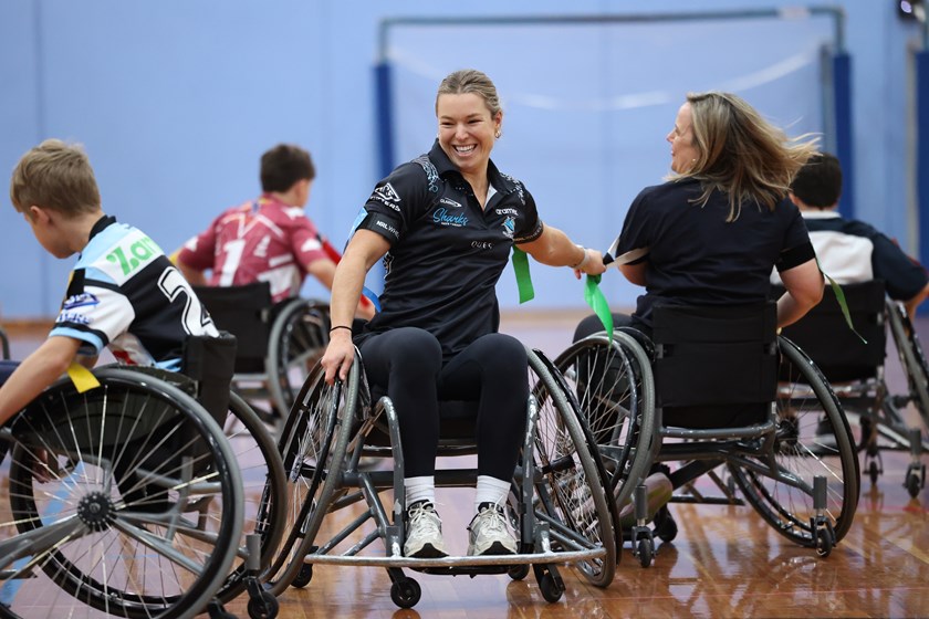 Cronulla star Emma Tonegato.