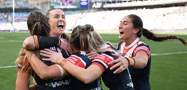 Roosters hold off Sharks to claim NRLW decider