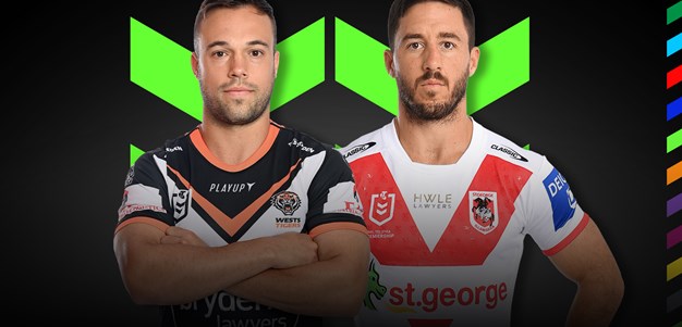 Wests Tigers v Dragons: Bateman withdraws late; Ravalawa set to return