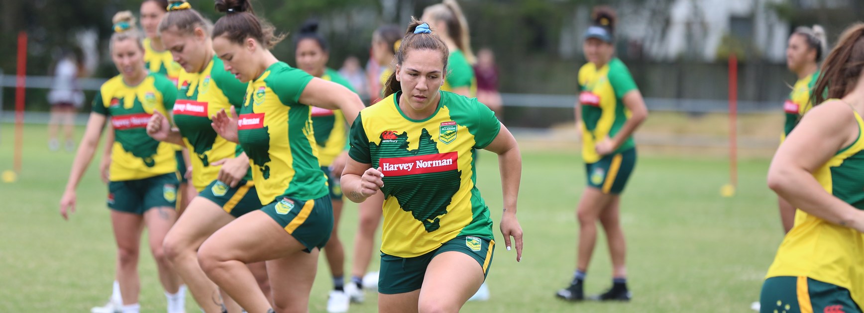 Jillaroos rookie Pelite soaking up the experience