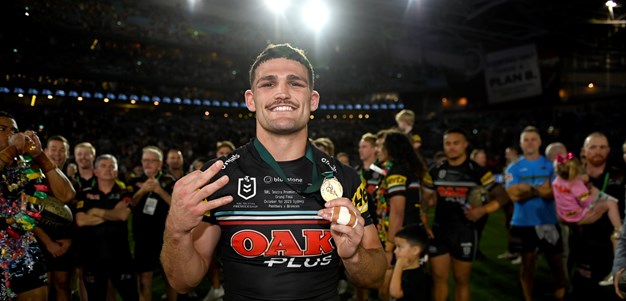 Nathan Cleary clinches second Clive Churchill Medal