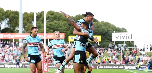 Sharks fend off Sea Eagles to secure gritty win