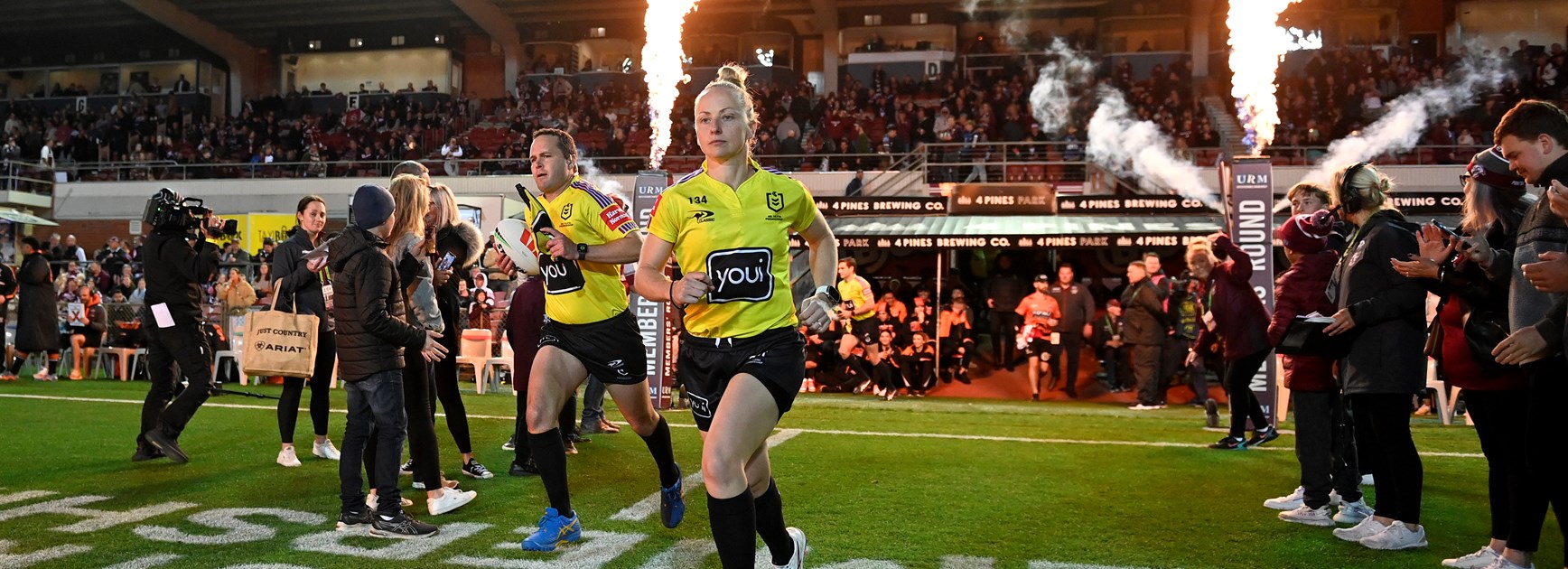 NRL Match Officials: Round 1