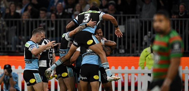 Hynes stars as Sharks end losing streak against  Rabbitohs