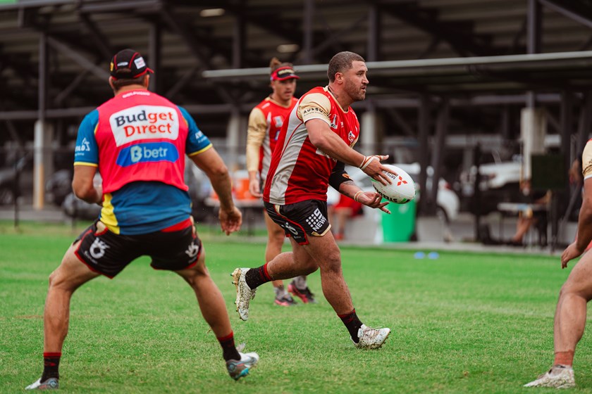 Kenny Bromwich at Dolphins pre-season.