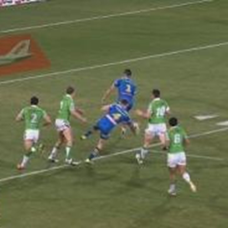 Rd 26: TRY Jarryd Hayne (65th min)