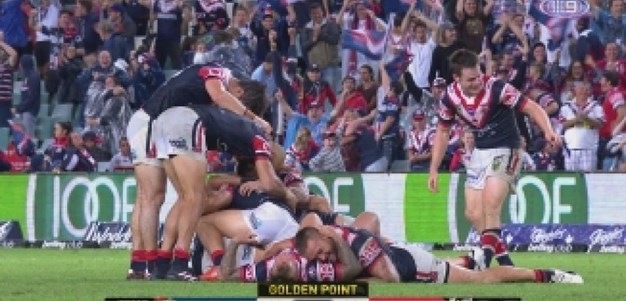 Rd 8: FIELD GOAL Mitchell Pearce (84th min)