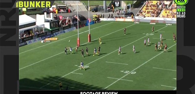 Rd 1: Warriors v Knights - Try 10th minute - Peter Mata'utia