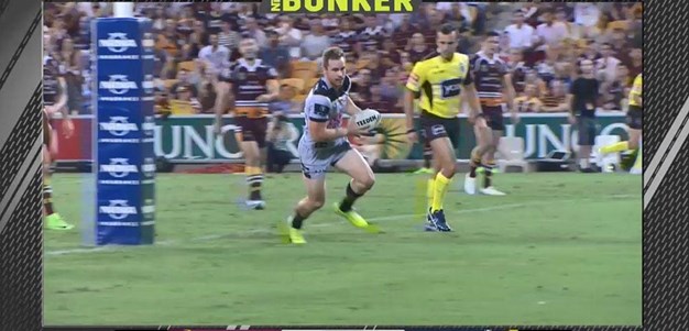 Rd 2: Broncos v Cowboys - Try 39th minute - Michael Morgan