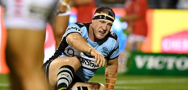 Leg injury cuts Gallen's night short