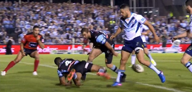 Rd 8: Sharks v Titans - No Try 45th minute - Wade Graham