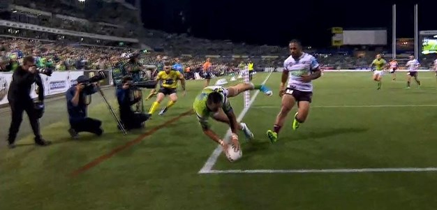 Rd 8: Raiders v Sea Eagles - Try 72nd minute - Jordan Rapana