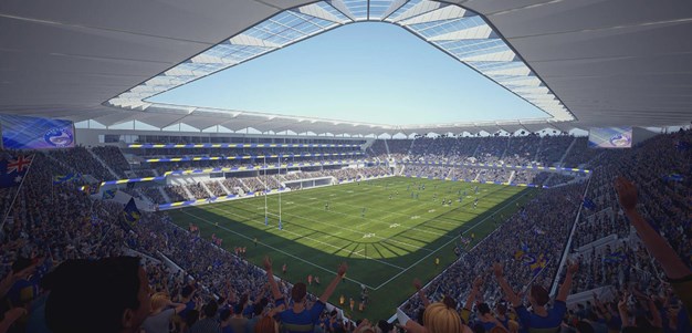 Easter  Monday launch of new Parramatta Stadium?