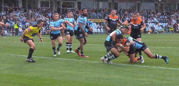 Taylor scores Tigers first try