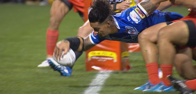 Gavet opens the scoring for Samoa