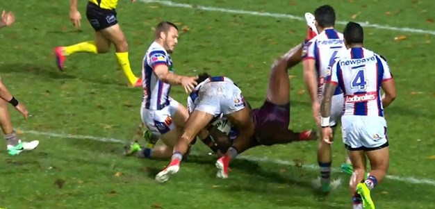 Rd 14: Sea Eagles v Knights - No Try 8th minute