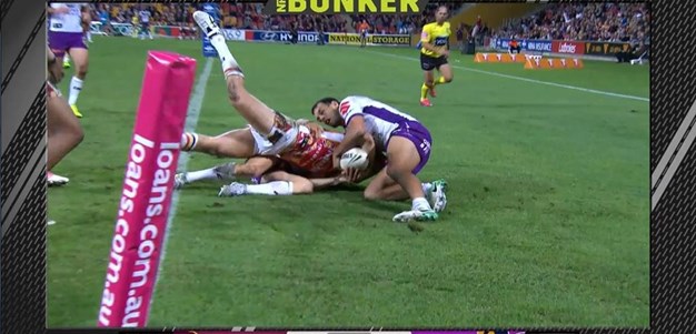 Rd 17: Broncos v Storm - No Try 75th minute