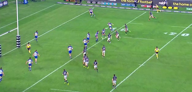 Rd 10: Bulldogs v Cowboys - Try 48th minute - Coen Hess