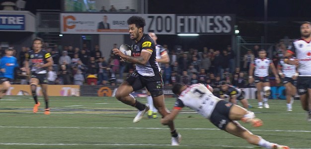 Waqa Blake scores on return