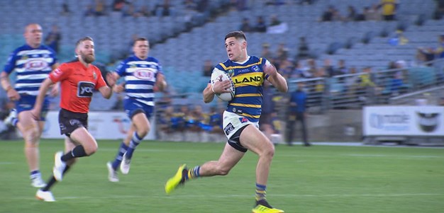 Moses races away to put Eels ahead