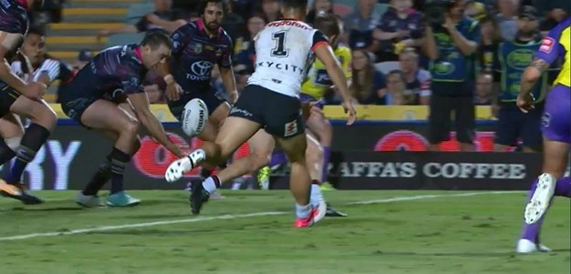 Rd 20: Cowboys v Warriors - Try 37th minute - Javid Bowen