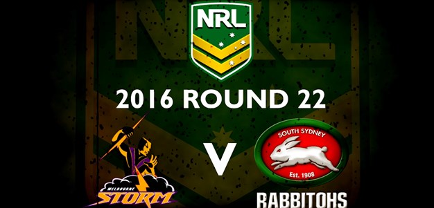 Footy Flashback: 2016 Round 22 Storm v Rabbitohs