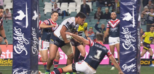 Taumalolo steamrolls Tedesco to score