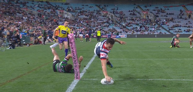 Roosters go edge-to-edge for fantastic try