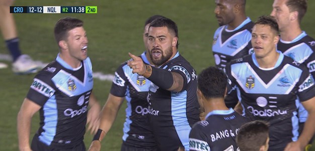 Fifita's eye-catching try celebration