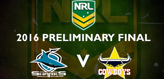 Sharks v Cowboys - Preliminary Final, 2016