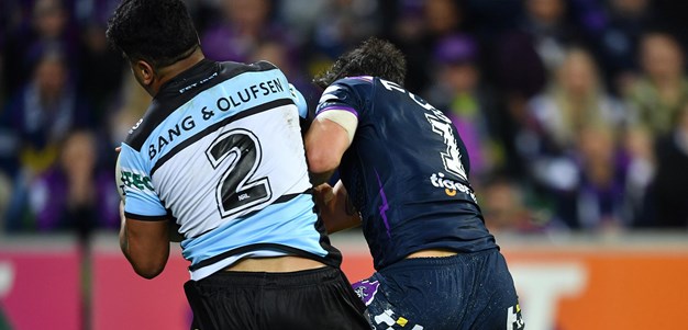 Slater shoulder charge stops Feki