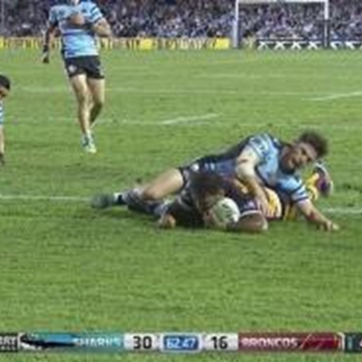 Rd 9: TRY Sam Thaiday (63rd min)