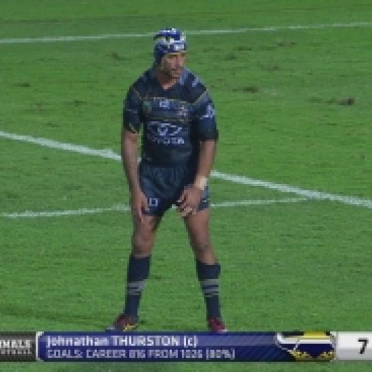 FW 2: PENALTY GOAL Johnathan Thurston (79th min)