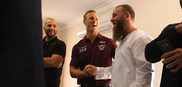 Sea Eagles and Warriors help Christchurch heal